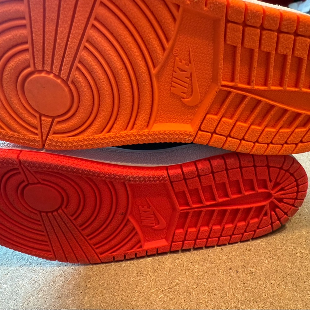 Colorful Kids Nike Air Jordan Sneakers - Picture 4 of 5